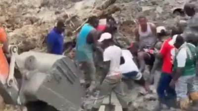 At least 9 killed in landslide at Colombian gold mine