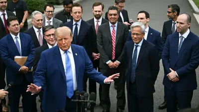 Trump, top AI leaders agree to voluntary "accord" on ​AI ​standards