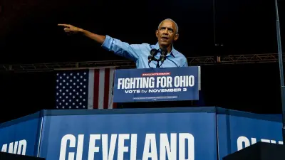 Obama, In Ohio, Assails 'Cruelty' And Indecency From Trump And His Allies In The Midterm Campaign
