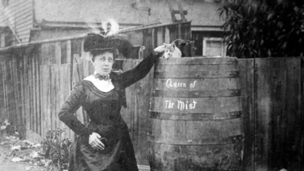 On This Day, Oct. 24: Annie Edson Taylor is first person to go over Niagara Falls in barrel