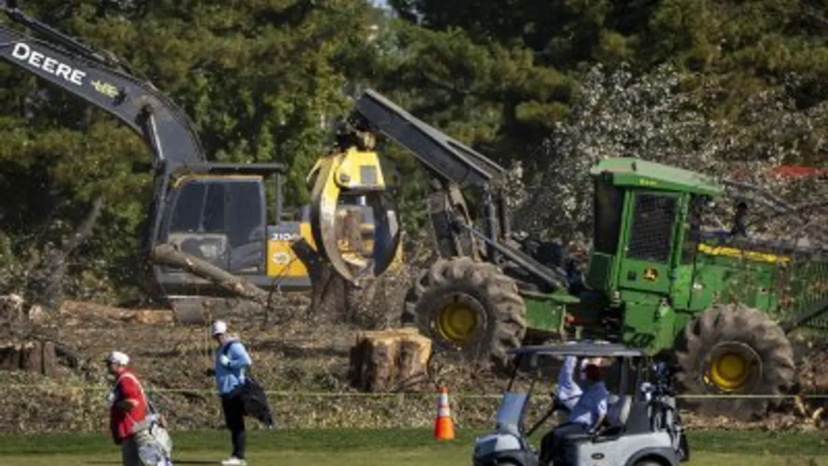 Court prohibits Trump from cutting down more trees at East Potomac Golf Course