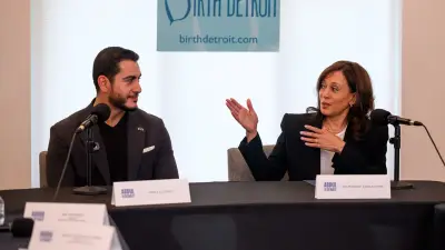 Kamala Harris blasts criticism of DEI as ‘an attack on maternal care’ while stumping for El-Sayed in Michigan