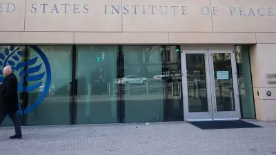 Former Institute of Peace Workers Warn Trump May Push to Engrave Name on Building