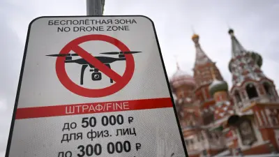 Ukraine Launches Largest-Ever Drone Attack on Moscow, Russia Says