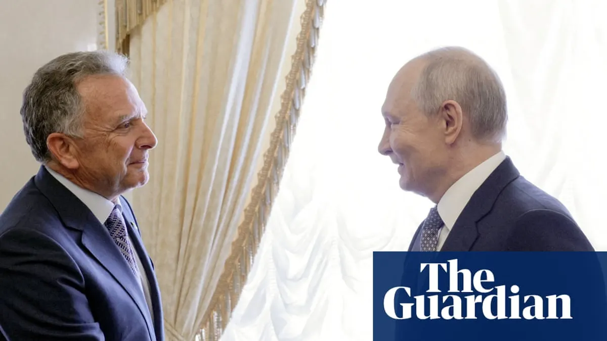 Putin orders release of jailed American as he meets Trump envoy for Ukraine talks