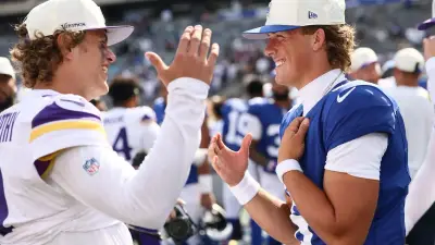JJ McCarthy Reveals He Talked to Jaxson Dart After Securing Giants' QB1 Job