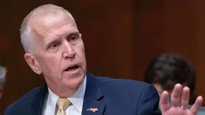 Thom Tillis Is Still Kissing Donald Trump's Ass