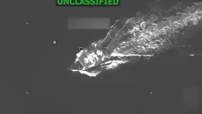 4 killed in U.S. strike on alleged drug-smuggling boat in Caribbean, Pentagon says