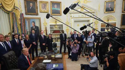 Inside Trump’s Information Cocoon, the Press Is an Unwelcome Guest