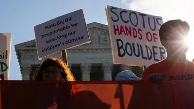Supreme Court wrestles with energy companies' bid to block major climate suit