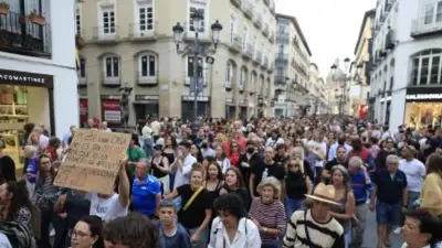 Tens of thousands in Spain take to streets to protest housing crisis