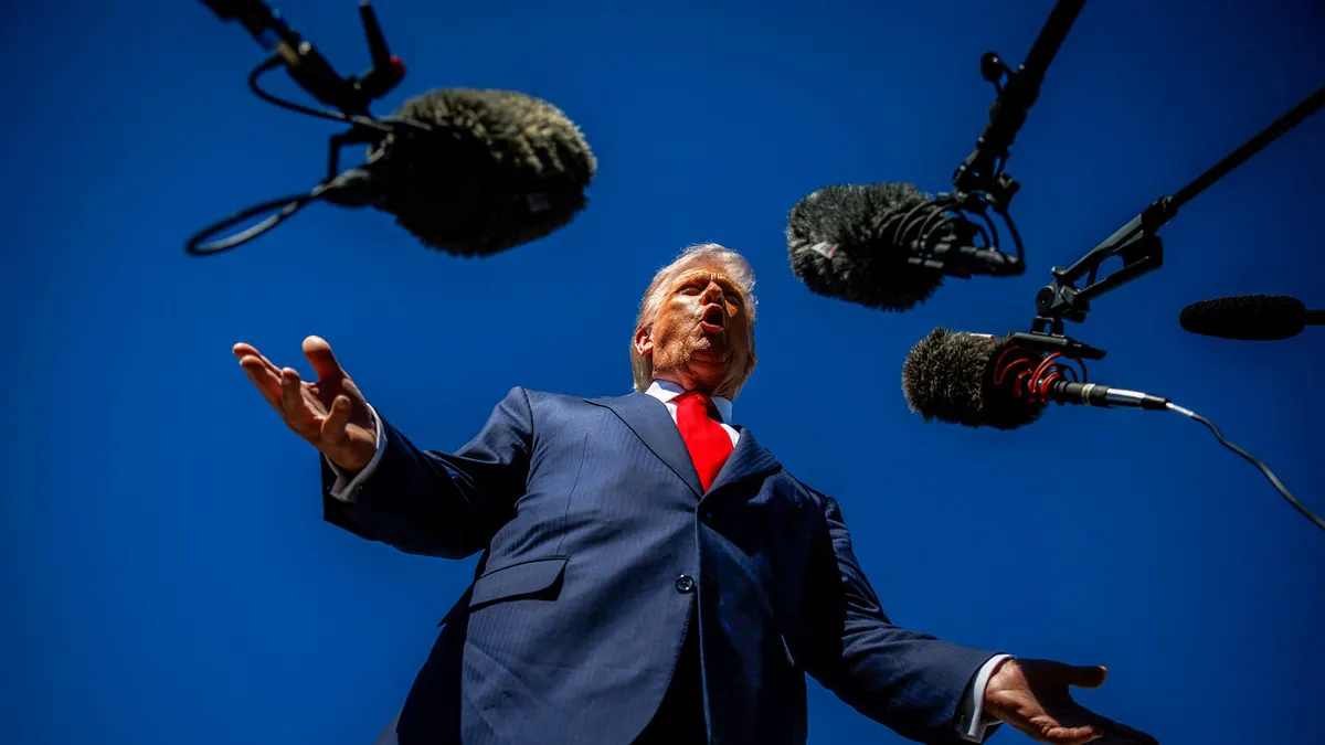 Trump’s focus on the press distracts Republicans from pocketbook issues ahead of Election Day