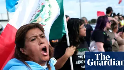 Protesters gather in Austin after ICE agent shoots and wounds man – video