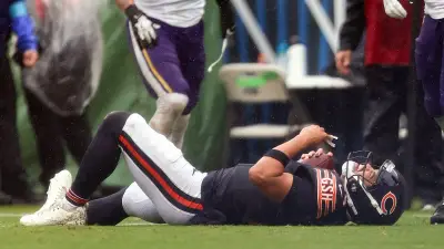 Bears' Caleb Williams Carried Off Field with Injury
