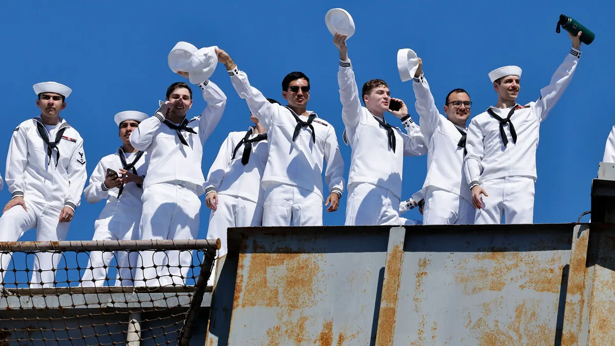 USS Lincoln docks in San Diego Bay following scrutinized 322-day deployment