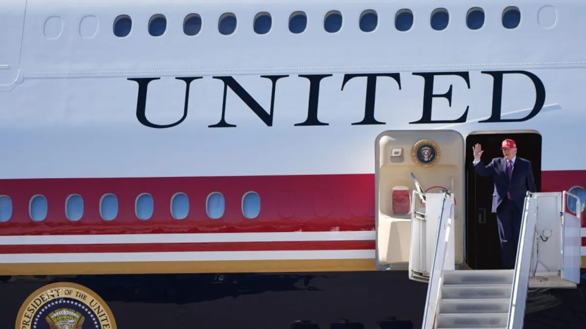 Trump says he asked to ‘borrow’ Qatari jet to use as Air Force One