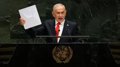 Netanyahu slams critics, Mamdani, in defiant speech as UN delegates walk out