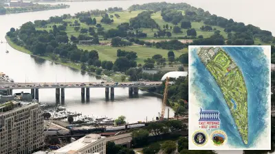Trump unveils 15-month plan to renovate historic DC golf course